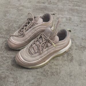 Nike Women's Athletic Shorts - Tan/ blush